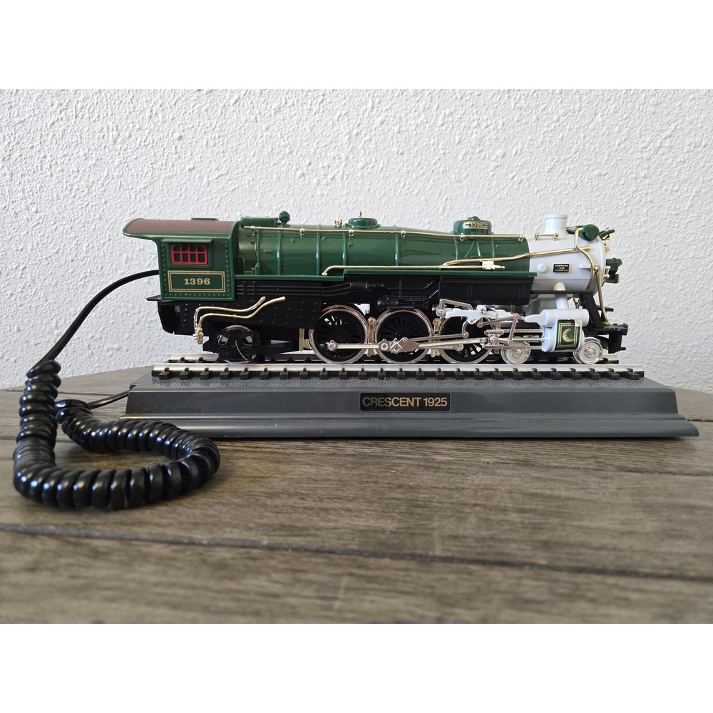 Vintage Crescent 1925 Telemania Train  Locomotive Corded Telephone UNTESTED